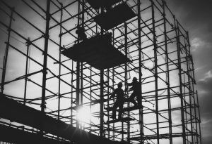 نصب فولادبست استاندارد توسط کارگران